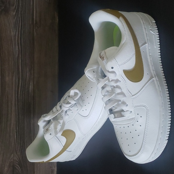 Nike Shoes - New Nike Air Force 1 07 NN AF1 Next Nature White Brown Sneakers